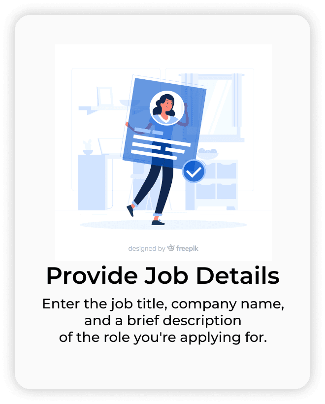 Step 02: Provide Job Details